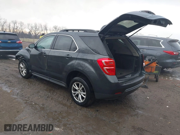 2017 Chevrolet Equinox LT with VIN 2GNFLFEK0H6216312, listed as a IAAI auction lot 41440793 with 126,693 mi miles and . Bid and sale history available at carsss.com. Image 3.