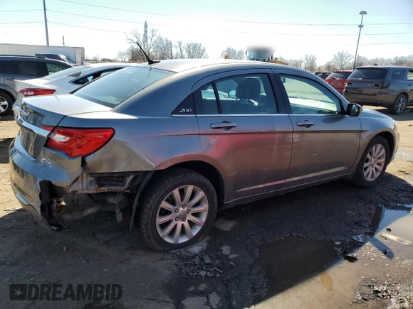 2013 Chrysler 200 Touring with VIN 1C3CCBBB4DN584205, listed as a Copart auction lot 48407555 with 132,130 mi miles and Salvage Title. Bid and sale history available at carsss.com. Image 3.