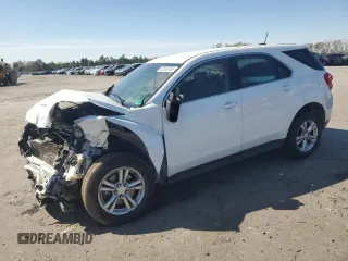 2016 Chevrolet Equinox LS with VIN 2GNFLEEK1G6336290, listed as a Copart auction lot 52530765 with 106,421 mi miles and Salvage Title. Bid and sale history available at DreamBid. Image 1.