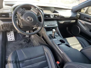 2015 Lexus RC 350 with VIN JTHHE5BC1F5002505, listed as a Copart auction lot 69480104 with 57,600 mi miles and Salvage Title. Bid and sale history available at carsss.com. Image 8.