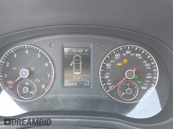 2012 Volkswagen Passat SE z VIN 1VWBH7A38CC063186, wystawiony jako IAAI lot #41700992 z przebiegiem 151 454 mil mil oraz . Historia ofert i sprzedaży dostępna na DreamBid. Obrazek 7.