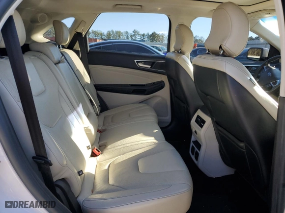 2017 Ford Edge Titanium with VIN 2FMPK3K81HBB02376, listed as a Copart auction lot 83422534 with 122,899 mi miles and Salvage Title. Bid and sale history available at carsss.com. Image 11.