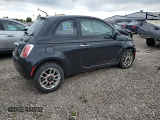 2012 FIAT 500 Pop with VIN 3C3CFFAR5CT382498, listed as a Copart auction lot 61175555 with 154,669 mi miles and Salvage title. Bid and sale history available at DreamBid. Image 3.