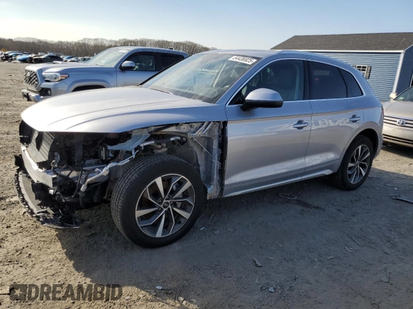 2024 Audi Q5 S line Premium Plus with VIN WA1EAAFY5R2036249, listed as a Copart auction lot 54436925 with 6,945 mi miles and Salvage title. Bid and sale history available at DreamBid. Image 1.