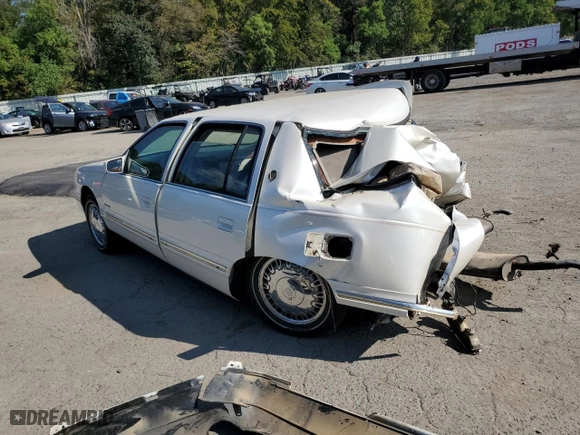 1999 Cadillac DeVille with VIN 1G6KD54Y3XU726516, listed as a Copart auction lot 74275754 with 0 mi miles and Salvage Title. Bid and sale history available at carsss.com. Image 2.