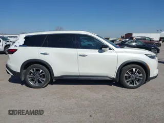 2023 Infiniti QX60 Luxe z VIN 5N1DL1FS2PC348961, wystawiony jako IAAI lot #41831192 z przebiegiem 51 202 mil mil oraz . Historia ofert i sprzedaży dostępna na DreamBid. Obrazek 13.