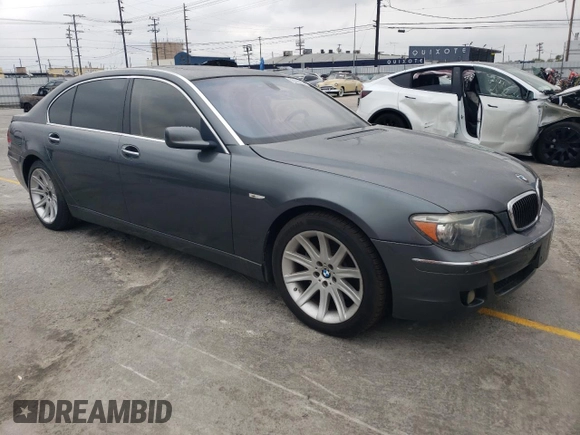 2006 BMW 7 Series 750Li z VIN WBAHN83536DT62073, wystawiony jako Copart lot #55636605 z przebiegiem 146 921 mil mil oraz Czysty tytuł • Clean title. Historia ofert i sprzedaży dostępna na DreamBid. Obrazek 4.