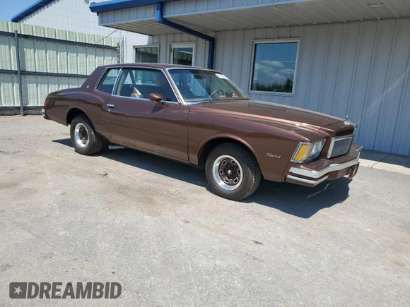 1978 Chevrolet Monte Carlo with VIN 1Z37U81479578, listed as a Copart auction lot 63252805 with 68,608 mi miles and Clean title. Bid and sale history available at DreamBid. Image 4.