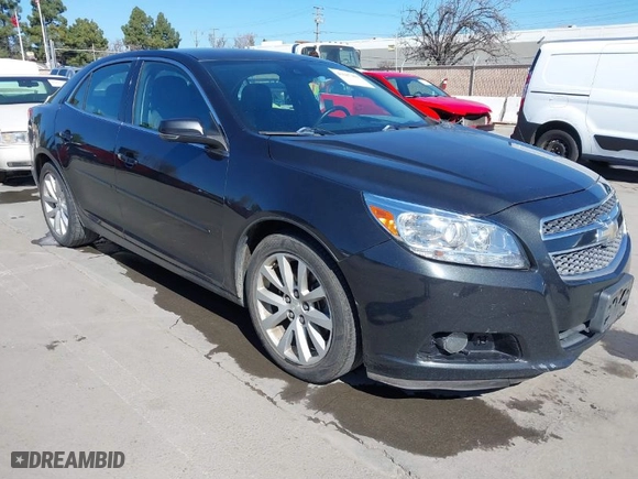 2013 Chevrolet Malibu LT with VIN 1G11G5SX5DF188551, listed as a IAAI auction lot 41687469 with 98770 miles. Bid and sale history available at carsss.com. Image 1.