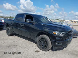 2022 Ram 1500 Big Horn with VIN 1C6SRFFT1NN220669, listed as a IAAI auction lot 41483598 with 1 mi miles. Bid and sale history available at carsss.com. Image 1.
