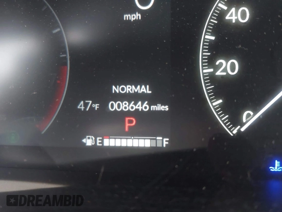 2024 Honda HR-V LX with VIN 3CZRZ2H34RM777308, listed as a IAAI auction lot 41930049 with 8,646 mi miles and . Bid and sale history available at DreamBid. Image 15.