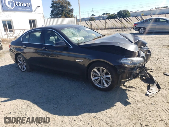 2015 BMW 5 Series 528i xDrive with VIN WBA5A7C55FD620599, listed as a Copart auction lot 74997904 with 119,474 mi miles and Salvage title. Bid and sale history available at DreamBid. Image 4.