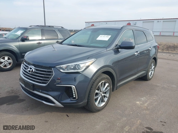2017 Hyundai Santa Fe SE with VIN KM8SMDHF7HU228462, listed as a IAAI auction lot 41711784 with 48,392 mi miles. Bid and sale history available at carsss.com. Image 17.