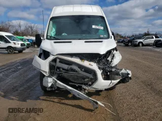 2020 Ford Transit Cargo with VIN 1FTBW1X84LKA64821, listed as a Copart auction lot 43793575 with 54,830 mi miles and Salvage title. Bid and sale history available at DreamBid. Image 5.