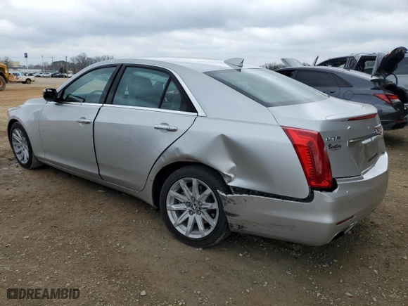 2016 Cadillac CTS Sedan RWD with VIN 1G6AP5SX0G0125794, listed as a Copart auction lot 49153165 with 12,193 mi miles and Clean Title. Bid and sale history available at carsss.com. Image 2.