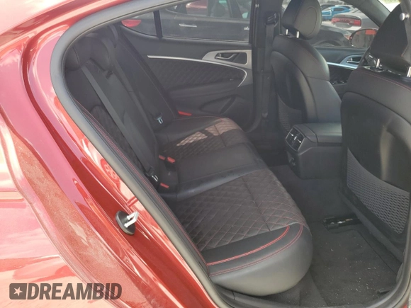 2020 Genesis G70 3.3T с VIN KMTG34LE2LU053267, выставлен на аукционе Copart как лот 51118135 с пробегом 34 555 миль миль и Списание • Salvage title. История ставок и продаж доступна на DreamBid. Изображение 10.