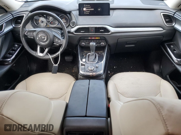 2022 Mazda CX-9 Touring with VIN JM3TCBCY0N0609332, listed as a Copart auction lot 51082965 with 54,172 mi miles and Salvage title. Bid and sale history available at DreamBid. Image 8.