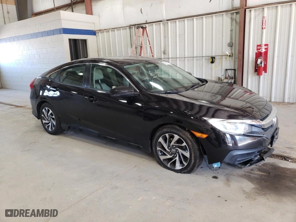 2017 Honda Civic Sedan EX with VIN 19XFC2F78HE205800, listed as a Copart auction lot 49428755 with 147,480 mi miles and Salvage Title. Bid and sale history available at carsss.com. Image 4.