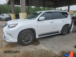 2019 Lexus GX with VIN JTJJM7FX4K5222579, listed as a Copart auction lot 64586064 with 73,846 mi miles and Salvage Title. Bid and sale history available at carsss.com. Image 1.