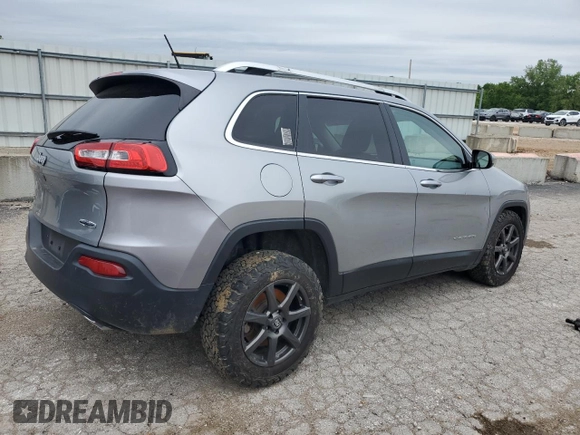 2015 Jeep Cherokee Latitude z VIN 1C4PJMCS5FW514819, wystawiony jako Copart lot #56662365 z przebiegiem 40 169 mil mil oraz Szkoda całkowita • Salvage title. Historia ofert i sprzedaży dostępna na DreamBid. Obrazek 3.