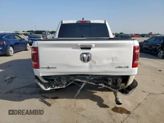2019 Ram 1500 Big Horn with VIN 1C6SRFFT9KN538146, listed as a Copart auction lot 57605795 with 129,174 mi miles and Clean title. Bid and sale history available at DreamBid. Image 6.