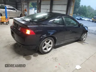 2004 Acura RSX with VIN JH4DC54824S020250, listed as a Copart auction lot 73184464 with 107,605 mi miles and Salvage Title. Bid and sale history available at carsss.com. Image 3.