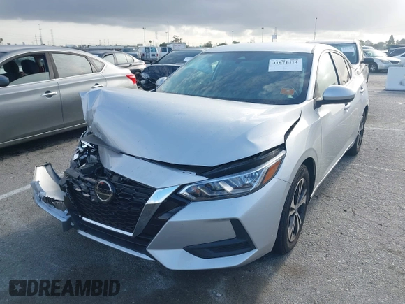 2021 Nissan Sentra SV with VIN 3N1AB8CV3MY254742, listed as a IAAI auction lot 41871414 with 59,539 mi miles and . Bid and sale history available at DreamBid. Image 17.