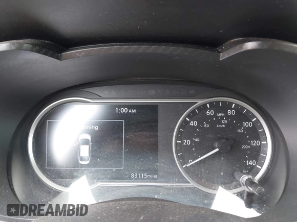 2021 Nissan Versa SV with VIN 3N1CN8EV0ML831074, listed as a IAAI auction lot 42203487 with 83,115 mi miles and . Bid and sale history available at DreamBid. Image 7.