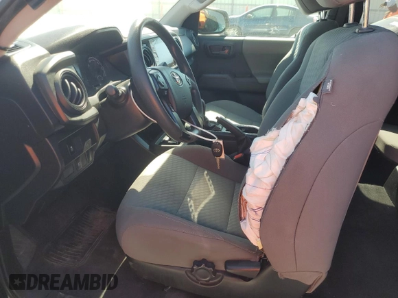 2022 Toyota Tacoma SR with VIN 3TYRX5GN5NT065551, listed as a Copart auction lot 57867435 with 51,120 mi miles and Salvage title. Bid and sale history available at DreamBid. Image 7.