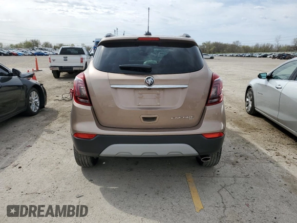 2019 Buick Encore Preferred with VIN KL4CJESB2KB940484, listed as a Copart auction lot 53082255 with 14,584 mi miles and Salvage Title. Bid and sale history available at carsss.com. Image 6.
