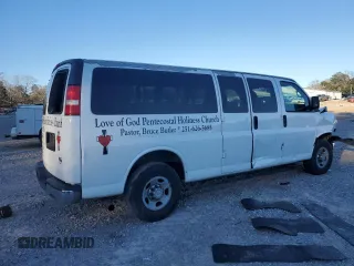 2013 Chevrolet Express Passenger LT с VIN 1GAZG1FG9D1113161, выставлен на аукционе Copart как лот 46314085 с пробегом 134 960 миль миль и Списание • Salvage title. История ставок и продаж доступна на DreamBid. Изображение 3.