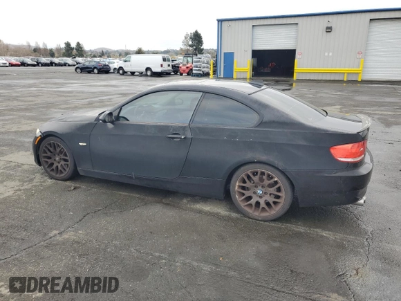 2009 BMW 3 Series 328i with VIN WBAWV13519P122232, listed as a Copart auction lot 85027644 with 192,228 mi miles and Salvage Title. Bid and sale history available at DreamBid. Image 2.