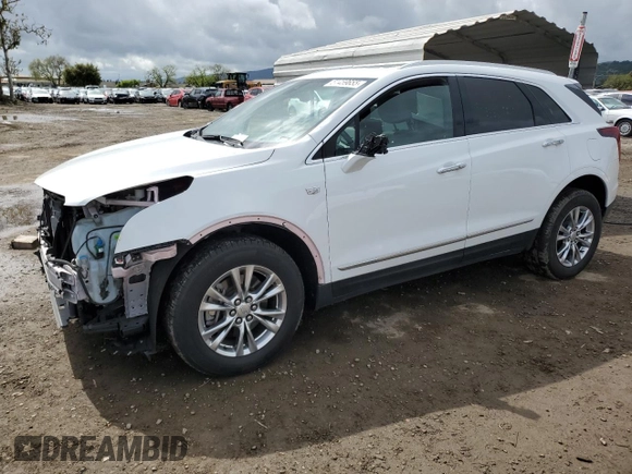 2020 Cadillac XT5 Premium Luxury FWD with VIN 1GYKNCRS5LZ143388, listed as a Copart auction lot 51459655 with 41,422 mi miles and Salvage Title. Bid and sale history available at carsss.com. Image 1.