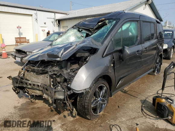 2018 Ford Transit Connect XLT с VIN NM0GS9F70J1365126, выставлен на аукционе Copart как лот 70570204 с пробегом 57 407 миль миль и Списание • Salvage title. История ставок и продаж доступна на DreamBid. Изображение 1.