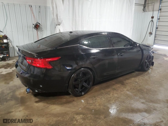 2018 Nissan Maxima S with VIN 1N4AA6AP8JC404332, listed as a Copart auction lot 52227495 with 99,967 mi miles and Salvage Title. Bid and sale history available at carsss.com. Image 3.