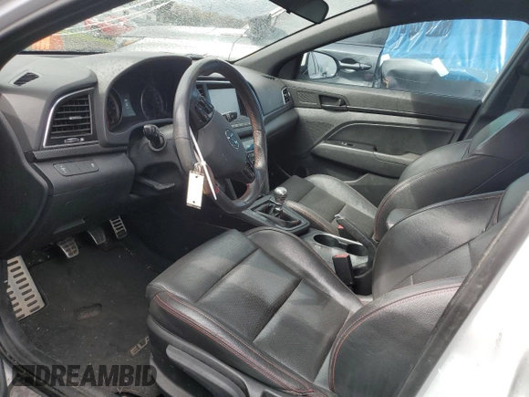 2017 Hyundai Elantra Sport с VIN KMHD04LBXHU333439, выставлен на аукционе Copart как лот 50552165 с пробегом 127 386 миль миль и Списание • Salvage title. История ставок и продаж доступна на DreamBid. Изображение 7.