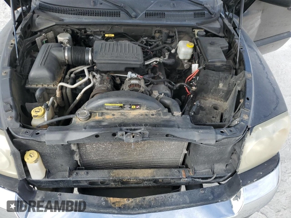 2005 Dodge Dakota SLT with VIN 1D7HE48N05S335725, listed as a Copart auction lot 89332925 with 190,520 mi miles and Clean Title. Bid and sale history available at DreamBid. Image 11.