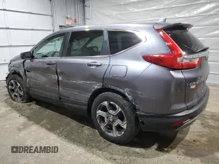 2018 Honda CR-V EX-L with VIN 7FARW2H8XJE012580, listed as a Copart auction lot 47826265 with 67,336 mi miles and Salvage Title. Bid and sale history available at carsss.com. Image 2.