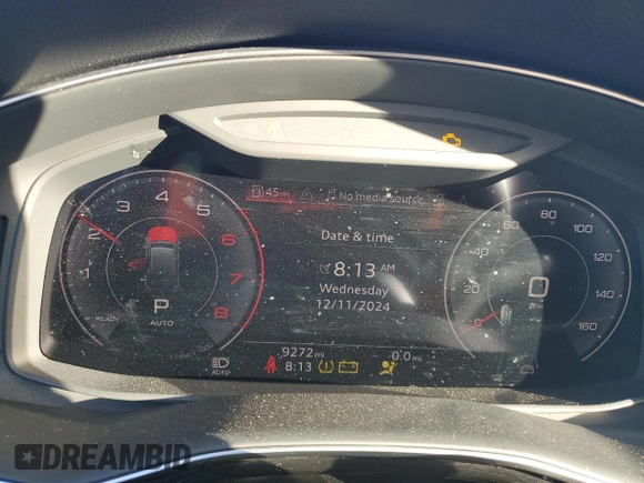 2023 Audi Q7 Premium with VIN WA1AXBF77PD011834, listed as a Copart auction lot 83945344 with 9,272 mi miles and Salvage title. Bid and sale history available at DreamBid. Image 9.