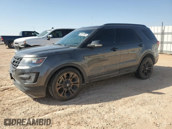 2017 Ford Explorer Sport z VIN 1FM5K8GT8HGC84619, wystawiony jako Copart lot #52810845 z przebiegiem 68 225 mil mil oraz Szkoda całkowita • Salvage title. Historia ofert i sprzedaży dostępna na DreamBid. Obrazek 1.