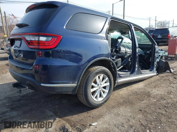 2015 Dodge Durango SXT with VIN 1C4RDJAG0FC101480, listed as a IAAI auction lot 41774278 with Not Provided miles and . Bid and sale history available at DreamBid. Image 4.