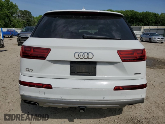 2018 Audi Q7 Premium Plus z VIN WA1LHAF73JD010767, wystawiony jako Copart lot #57224825 z przebiegiem 113 231 mil mil oraz Szkoda całkowita • Salvage title. Historia ofert i sprzedaży dostępna na DreamBid. Obrazek 7.