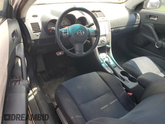 2009 Scion tC with VIN JTKDE167990277992, listed as a Copart auction lot 49703365 with 182,427 mi miles and Salvage Title. Bid and sale history available at carsss.com. Image 8.