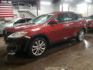 2012 Mazda CX-9 Grand Touring with VIN JM3TB3DV2C0363832, listed as a Copart auction lot 46576585 with 223,715 mi miles and Salvage Title. Bid and sale history available at DreamBid. Image 1.