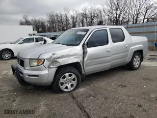 2008 Honda Ridgeline RTL with VIN 2HJYK16538H514143, listed as a Copart auction lot 43135715 with 202,865 mi miles and Salvage Title. Bid and sale history available at carsss.com. Image 1.