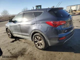 2013 Hyundai Santa Fe Premium with VIN 5XYZUDLB4DG115068, listed as a Copart auction lot 46351195 with 103,631 mi miles and Salvage Title. Bid and sale history available at carsss.com. Image 2.