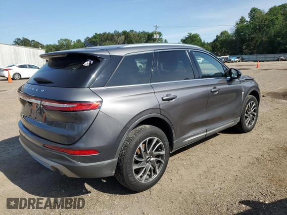 2022 Lincoln Corsair Standard with VIN 5LMCJ1C97NUL03862, listed as a Copart auction lot 56673155 with 36,595 mi miles and Salvage title. Bid and sale history available at DreamBid. Image 3.