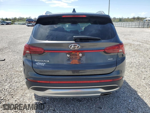 2022 Hyundai Santa Fe SEL z VIN 5NMS6DAJ9NH410504, wystawiony jako Copart lot #52181195 z przebiegiem 25 733 mil mil oraz Szkoda całkowita • Salvage title. Historia ofert i sprzedaży dostępna na DreamBid. Obrazek 6.