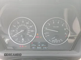 2017 BMW X1 xDrive28i with VIN WBXHT3C32H5F81474, listed as a Copart auction lot 55238895 with 86,264 mi miles and Salvage Title. Bid and sale history available at DreamBid. Image 9.