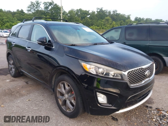 2017 Kia Sorento SX with VIN 5XYPK4A57HG237617, listed as a IAAI auction lot 42615886 with 135,484 mi miles and . Bid and sale history available at DreamBid. Image 1.